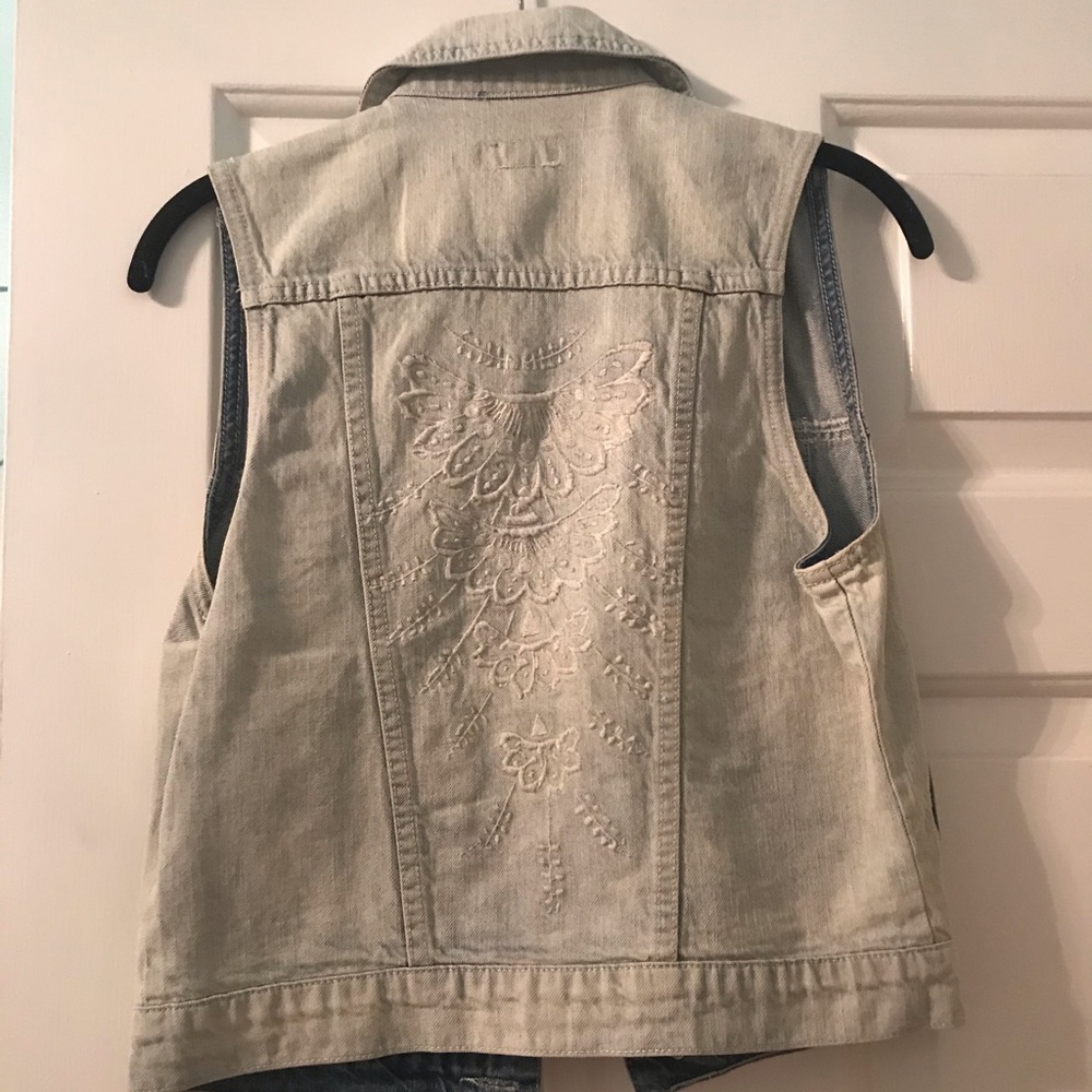 Jean jacket vest - Picture 2 of 2